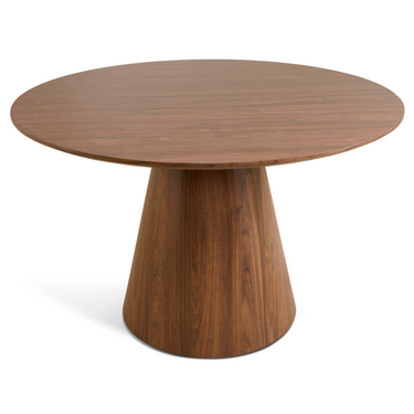 Eettafel Louis - Ø120cm Walnoot