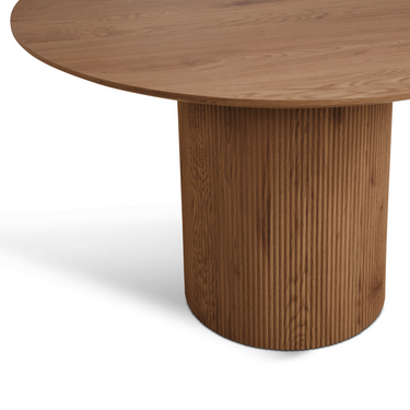 Eettafel Nora - Ø120cm Walnoot