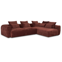 Hoekbank June - Burgundy Rechts