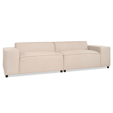 3-Zits Bank Lara - Stof Beige