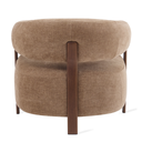 Fauteuil Rose - Taupe