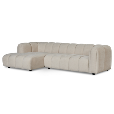 Hoekbank Fay - Beige Links