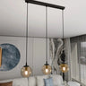 COSMO 3-lichts hanglamp - Amber glas hanglamp met ronde bol - bestellen bij Mooier Thuis