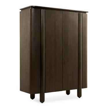 Wandkast Rondo - 150cm Donkerbruin