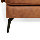 Hoekbank Jackson - Microleder Cognac