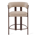 Barkruk Rose - Beige met Armleuning