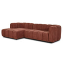 Hoekbank Fay - Burgundy Links