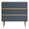 Bisley Ladekast grijs met 3 lades 80 cm dressoir - mdf - Mooier Thuis