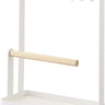 Yamazaki Tosca Sieradenrekje 2 staanders - Wit sieraden organizer - 11 cm breed - Mooier Thuis