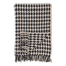Side plaid - zwart/beige - 130×180 cm plaid/deken - zwart en beige - Mooier Thuis