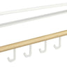 Yamazaki Tosca opberger voor keukengerei onder een plank - wit keukengereihouder - 30 cm breed - Mooier Thuis