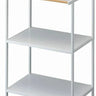 Yamazaki Tower opbergrek 3-laags - wit - 47 cm breed - Mooier Thuis