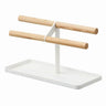 Yamazaki Tosca horloge- en accessoire-organizer - wit sieraden organizer - 11 cm breed - Mooier Thuis