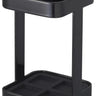 Yamazaki Tower tandenborstelhouder (4) - zwart - 6 cm breed - Mooier Thuis
