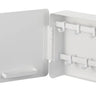 Yamazaki Tower magnetisch sleutelkastje - wit - 6 cm breed - Mooier Thuis