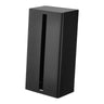 Yamazaki Tower verticale tissuehouder - zwart - 10 cm breed - Mooier Thuis