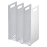 Yamazaki Tower set van 2 handdoekenhouders - wit handdoekhouder - 15 cm breed - Mooier Thuis