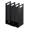 Yamazaki Tower handdoekenhouder set van 2 - zwart handdoekhouder - 15 cm breed - Mooier Thuis