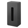 Yamazaki Tower tissuebox foliehaak - zwart tissuehouder - 13 cm breed - Mooier Thuis
