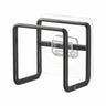 Yamazaki Tower sponshouder en foliehaak - zwart - 5 cm breed - Mooier Thuis