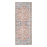 Havana Loper Vintage Oranje-Blauw 80x200 cm deurmat - oranje en blauw - Mooier Thuis