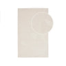 Pune wollen vloerkleed - ivoor - 230×160 cm - crémewit en creme - Mooier Thuis
