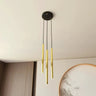 SELTZER 3-lichts hanglamp - Goud buizen hanglamp met buisvorm - afbeelding 5
