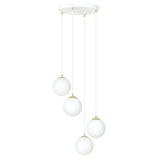 ROYAL 4-lichts hanglamp – Wit - Mooier Thuis