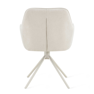 Eetkamerstoel Bo - Beige Draaibaar