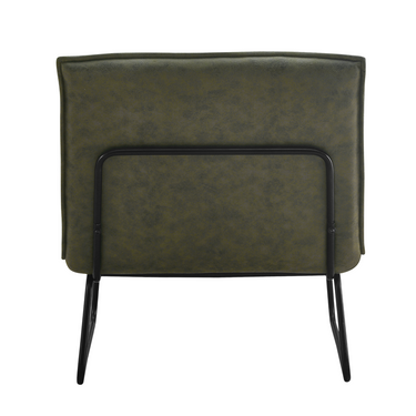 Fauteuil James - Microleder Groen