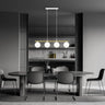 ALLORA 4-lichts hanglamp – Wit/goud hanglamp met ronde bol - bestellen bij Mooier Thuis