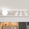 BASTER 4-lichts plafondlamp - Wit glas plafondspots & spotbalken - bestellen bij Mooier Thuis