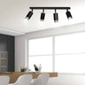HIRO 4-lichts plafondspot - Zwart Chroom plafondspots & spotbalken - afbeelding 5