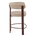 Barkruk Rose - Beige met Armleuning