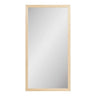 Scottsdale Wandspiegel met houten lijst - naturel 45×75 cm rechthoekige spiegel - mdf en glas - Mooier Thuis