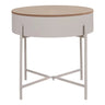 Sisco Bijzettafel melamine beige Ø40 cm - rond - Mooier Thuis