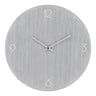 Ravenna Wandklok lichtgrijs met geruisloos uurwerk - 40 cm breed - Mooier Thuis