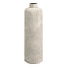 Decoratieve pot van metaal - antiek beige bloempot - 24 cm breed - Mooier Thuis