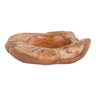 Rio schaal teakhout - naturel - Ø20 × H8 cm decoratieve schaal - 20 cm breed - Mooier Thuis