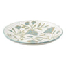Decoratieve schaal van keramiek - wit gemêleerd - Ø35,5×5 cm - Mooier Thuis