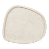 Cementen dienblad - beige - 35 × 30 cm decoratief dienblad - L35 × B30 × H2,5 cm - Mooier Thuis