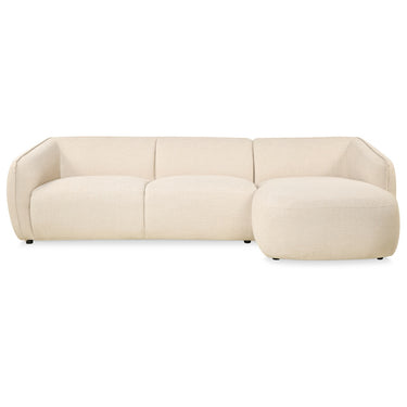 Hoekbank Laila - Stof Beige Rechts