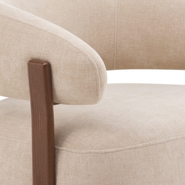 Fauteuil Rose - Beige