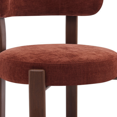 Barkruk Rose - Burgundy