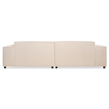 Hoekbank Lara - Stof Beige Links