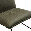 Fauteuil James - Microleder Groen