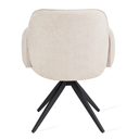Eetkamerstoel Oslo - Beige Armleuning