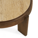 Salontafel Bora - Ø75cm Bruin