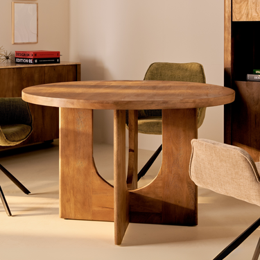 Eettafel Nova - Bruin Ø150cm