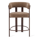 Barkruk Rose - Taupe met Armleuning